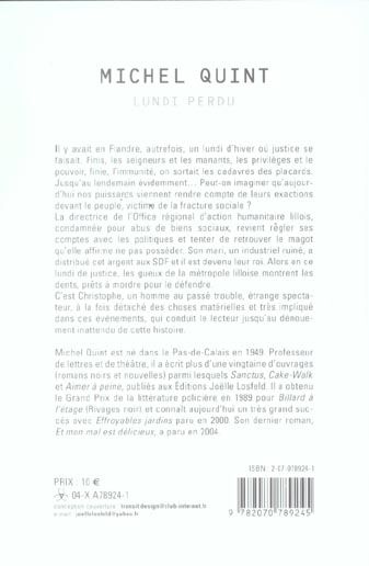 Produktbild: Lundi perdu