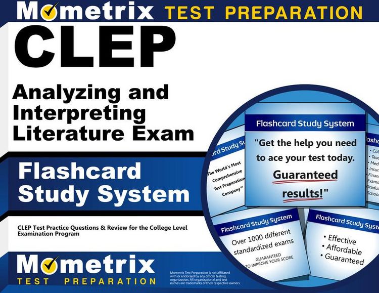 Produktbild: CLEP Analyzing and Interpreting Literature Exam Flashcard Study System