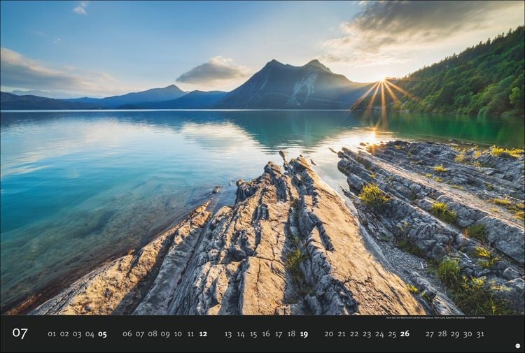 Produktbild: Deutschlands Naturparadiese Kalender 2026