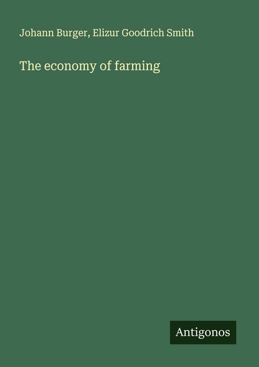 Produktbild: The economy of farming