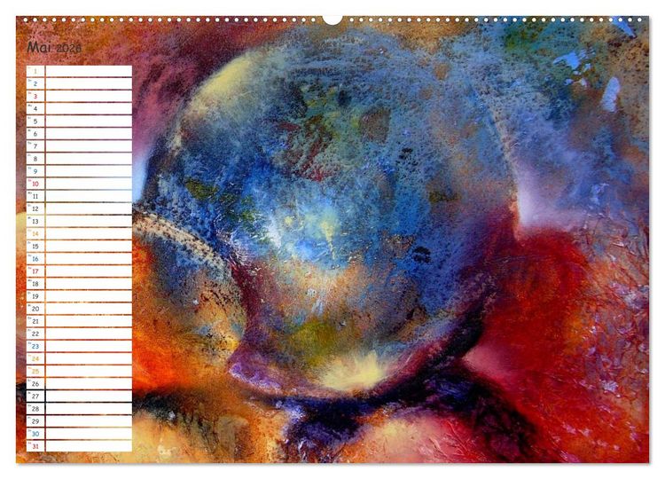 Produktbild: Faszination Malerei - Planer (hochwertiger Premium Wandkalender 2026 DIN A2 quer), Kunstdruck in Hochglanz