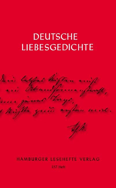 Produktbild: Deutsche Liebesgedichte
