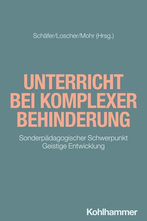 Produktbild: Unterricht bei komplexer Behinderung