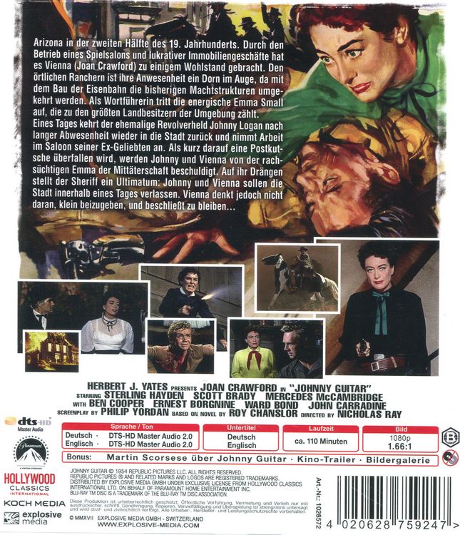 Produktbild: Johnny Guitar - Gejagt, geha&szlig;t, gef&uuml;rchtet