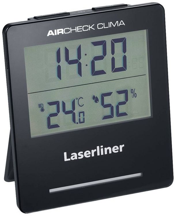 Produktbild: Laserliner AirCheck Clima Luftfeuchtemessger&auml;t (Hygrometer) 1% rF 99% rF