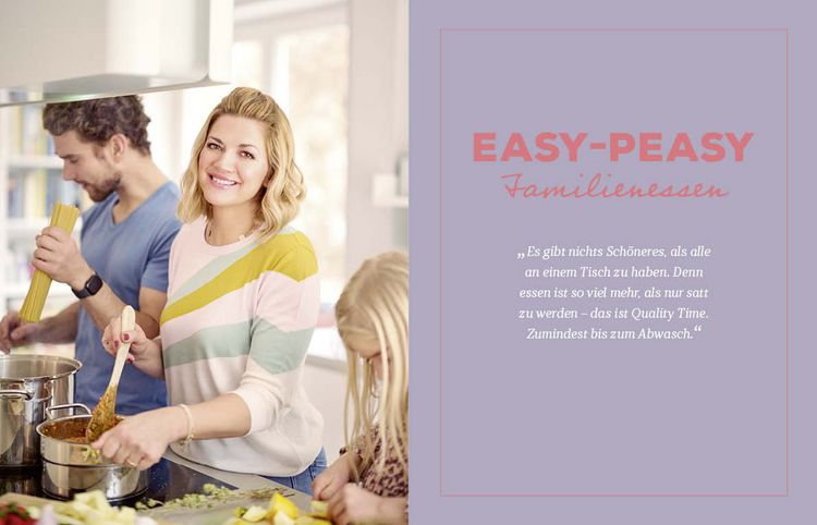 Produktbild: Ninas easy-peasy Familienkochbuch