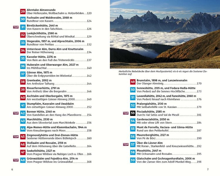 Produktbild: Wandern zu Almen & Hütten - Südtirol Ost