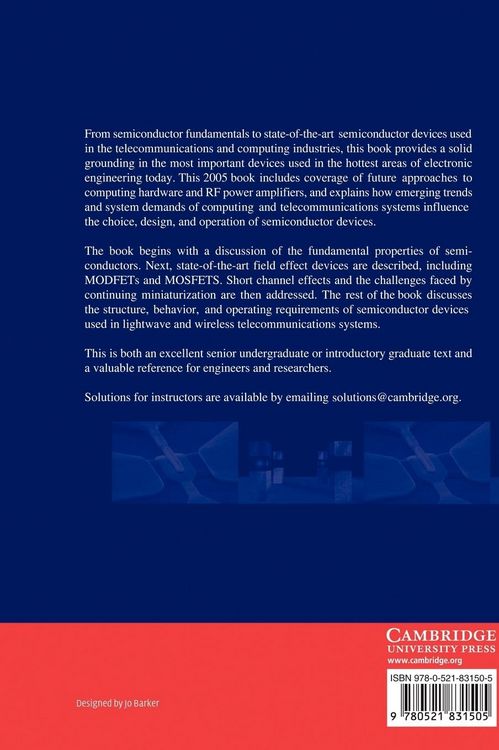 Produktbild: Introduction to Semiconductor Devices