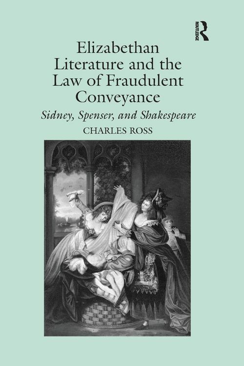 Produktbild: Elizabethan Literature and the Law of Fraudulent Conveyance