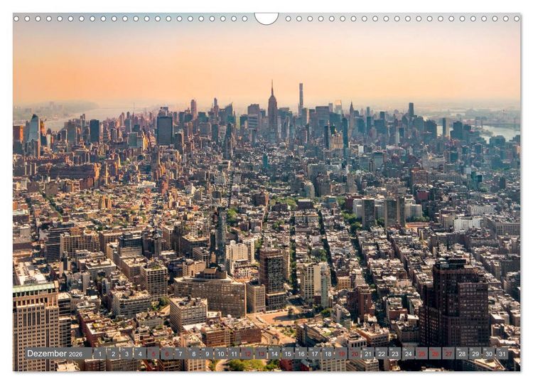 Produktbild: New York City Vibes (Wandkalender 2026 DIN A3 quer), CALVENDO Monatskalender