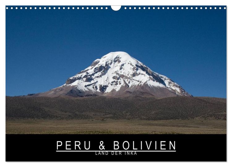 Produktbild: Peru & Bolivien - Land der Inka (Wandkalender 2026 DIN A3 quer), CALVENDO Monatskalender