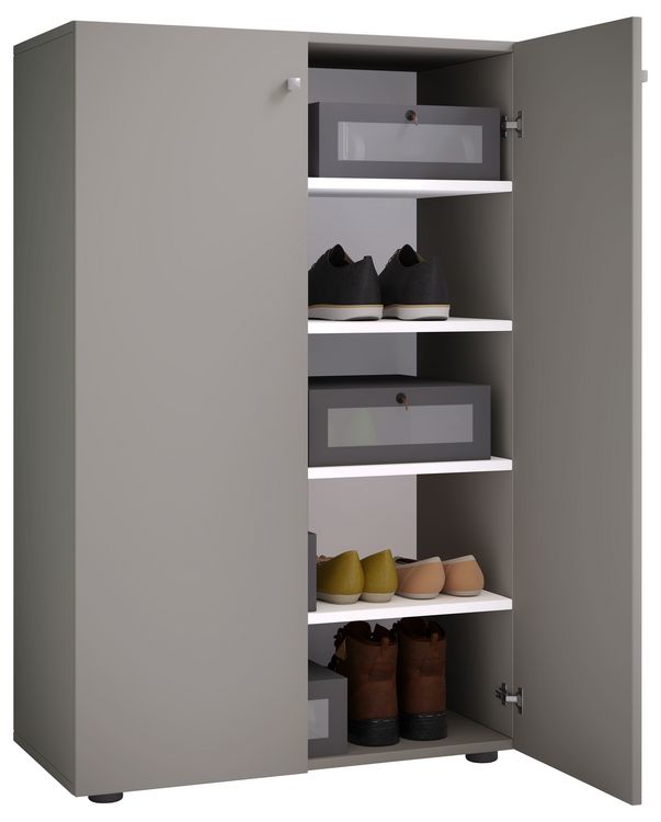 Produktbild: XL Holz Gro&szlig;er Schuhschrank Schuhkommode Lona 5