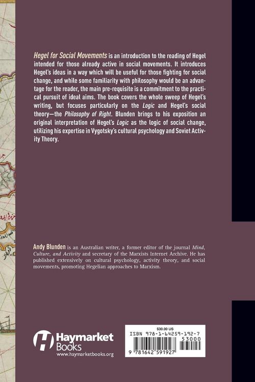 Produktbild: Hegel for Social Movements