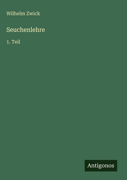 Produktbild: Seuchenlehre