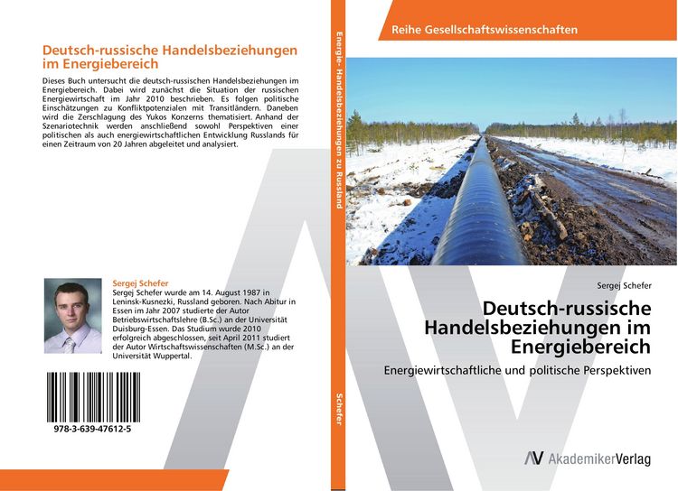 Produktbild: Deutsch-russische Handelsbeziehungen im Energiebereich