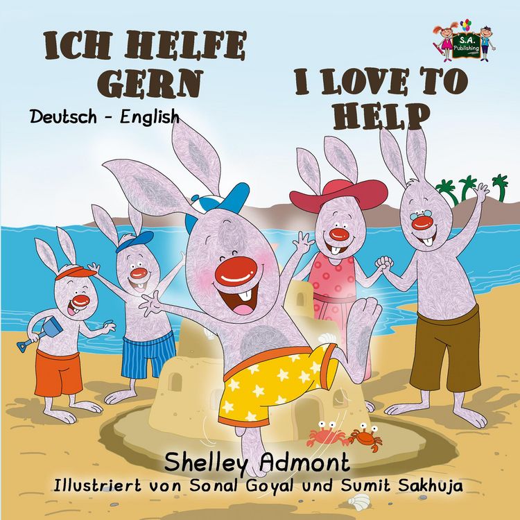 Produktbild: Ich helfe gern I Love to Help (German English Bilingual Collection)