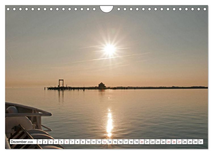 Produktbild: Die Nordsee zwischen Stade und Pellworm (Wandkalender 2026 DIN A4 quer), CALVENDO Monatskalender