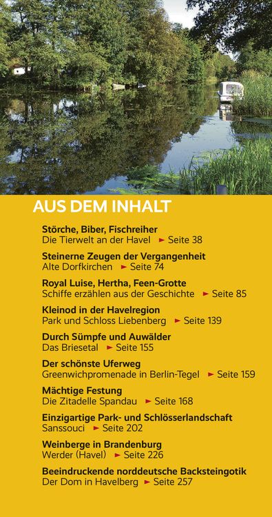 Produktbild: TRESCHER Reisef&uuml;hrer Havel