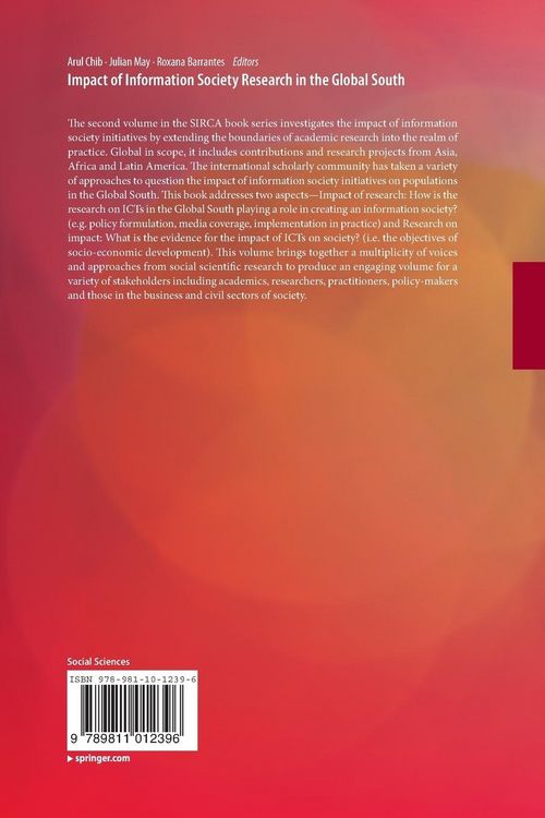 Produktbild: Impact of Information Society Research in the Global South