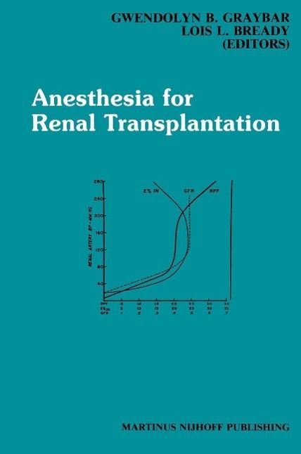 Produktbild: Anesthesia for Renal Transplantation