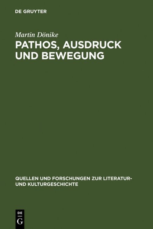 Produktbild: Pathos, Ausdruck und Bewegung