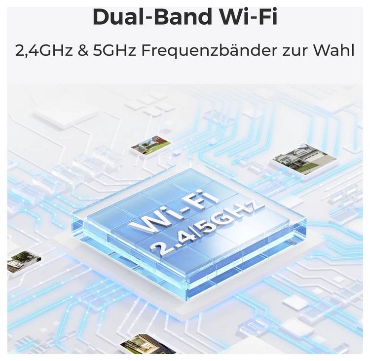 Produktbild: Reolink W437 WLAN IP &Uuml;berwachungskamera 3840 x 2160 Pixel