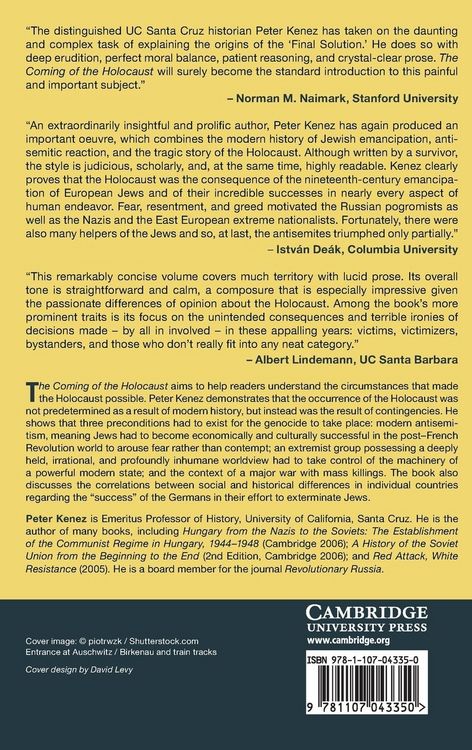 Produktbild: The Coming of the Holocaust