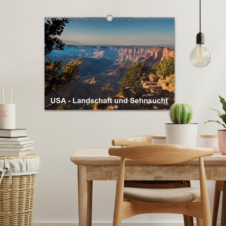 Produktbild: USA &ndash; Landschaft und Sehnsucht (Wandkalender 2026 DIN A3 quer), CALVENDO Monatskalender
