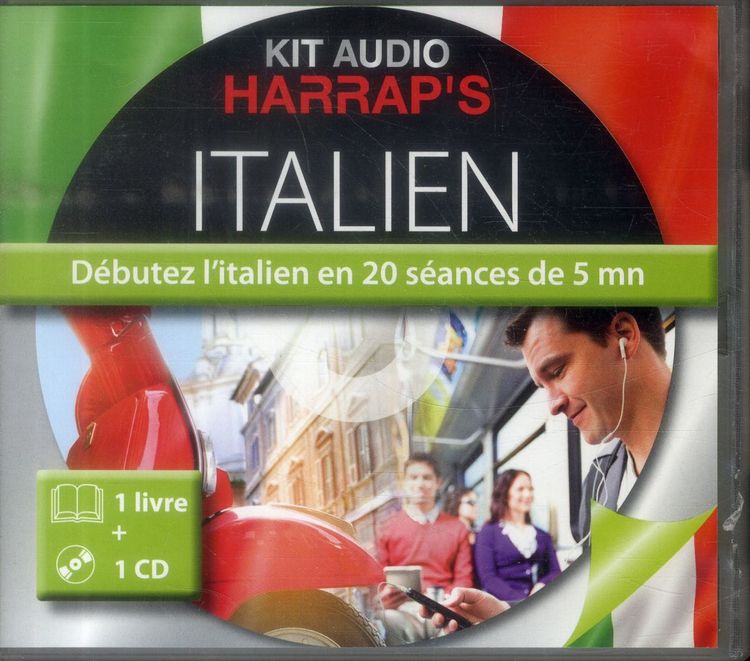 Produktbild: Harrap's Kit Audio Italien Debutez L'italien En 20 Seances De 5 Mn