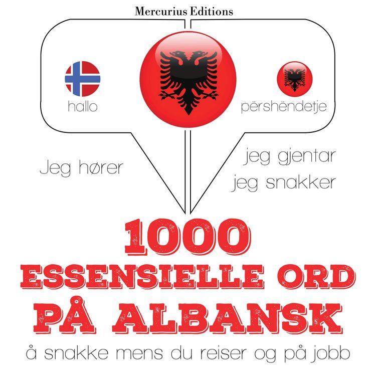Produktbild: 1000 essensielle ord p&aring; albansk