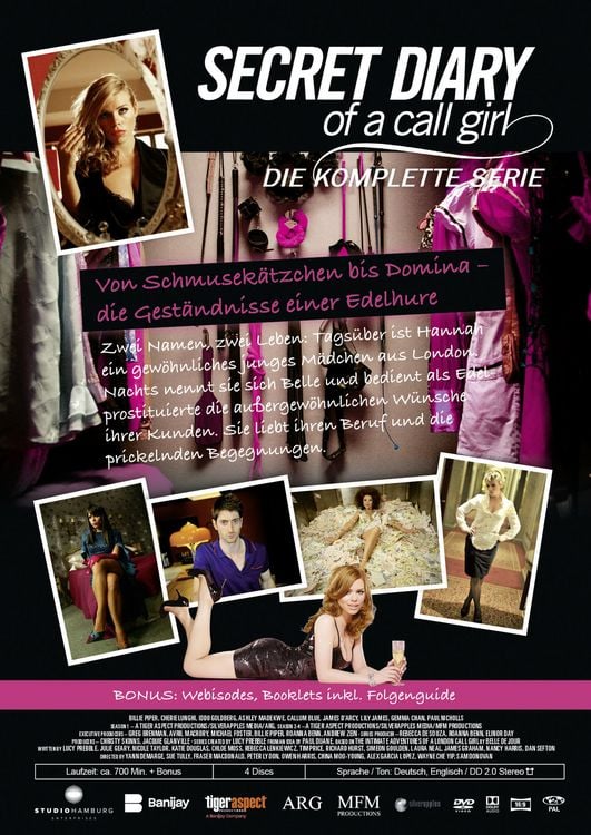 Produktbild: Secret Diary of a Call Girl - Staffel 1-4 - Komplettbox [4 DVDs]