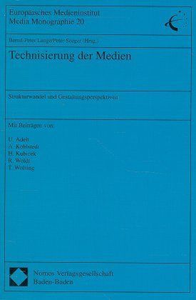 Produktbild: Technisierung der Medien