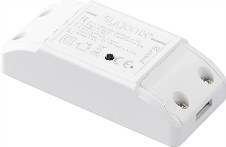 Produktbild: Wi-Fi Schalter 1-Kanal Schaltleistung (max.) 2300W