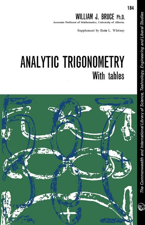 Produktbild: Analytic Trigonometry