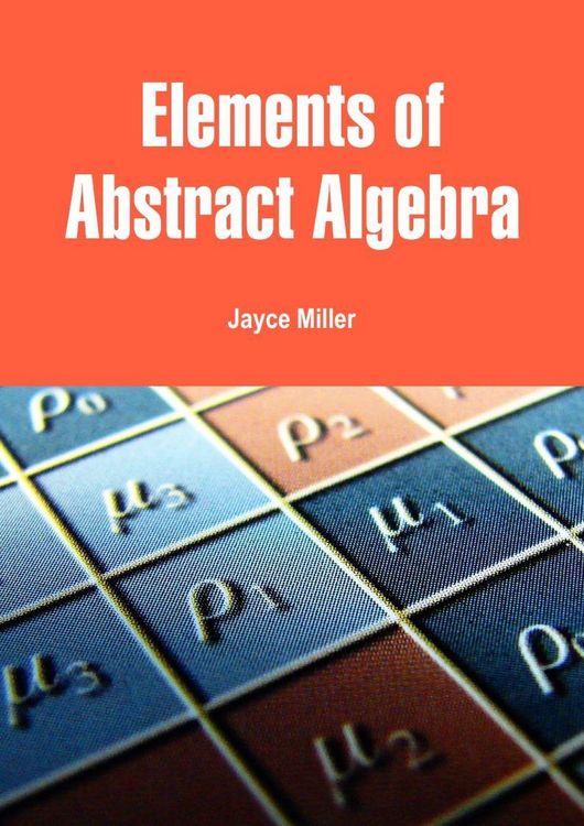 Produktbild: Elements of Abstract Algebra