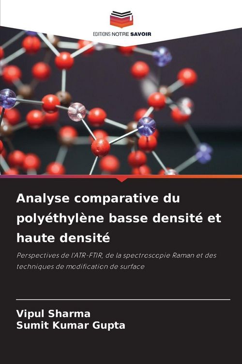 Produktbild: Analyse comparative du poly&eacute;thyl&egrave;ne basse densit&eacute; et haute densit&eacute;