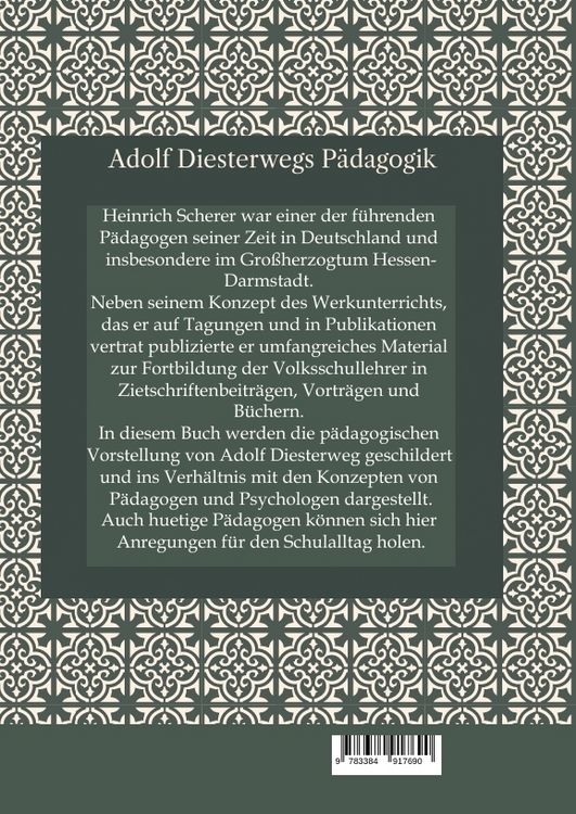 Produktbild: Adolf Diesterwegs P&auml;dagogik