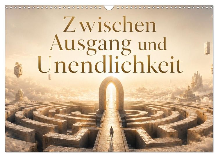 Produktbild: Zwischen Ausgang und Unendlichkeit (Wandkalender 2027 DIN A3 quer), CALVENDO Monatskalender