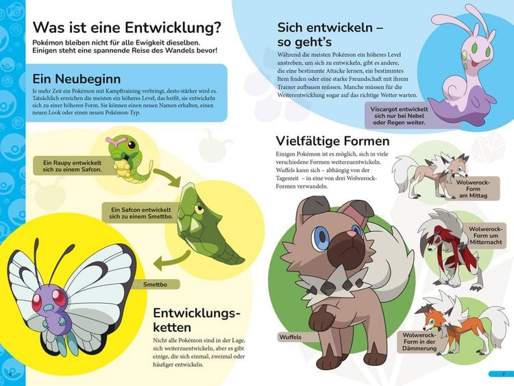 Produktbild: Pok&eacute;mon Handbuch: Alles &uuml;ber Entwicklungen