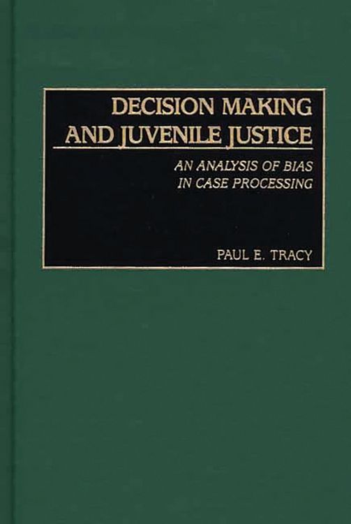 Produktbild: Decision Making and Juvenile Justice