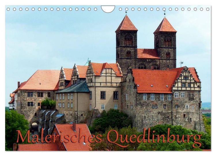 Produktbild: Malerisches Quedlinburg (Wandkalender 2026 DIN A4 quer), CALVENDO Monatskalender