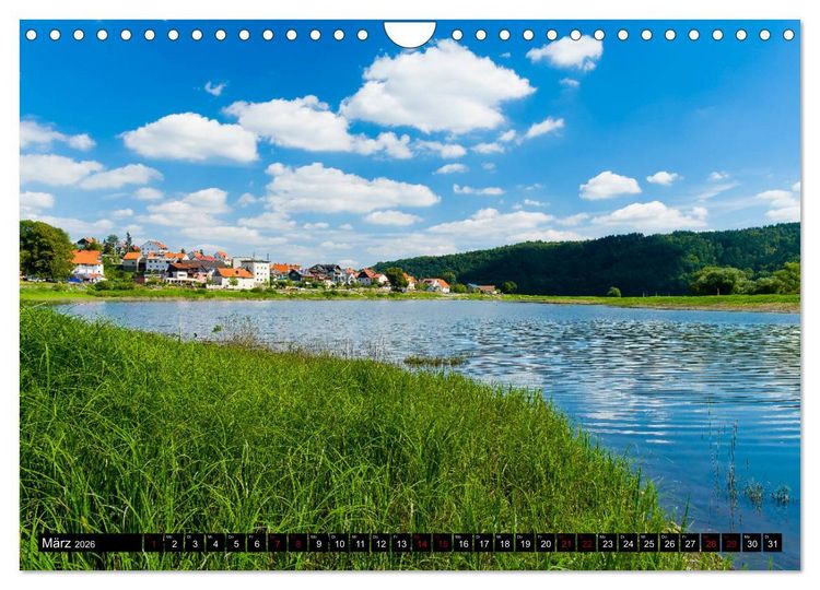 Produktbild: Rund um den Edersee (Wandkalender 2026 DIN A4 quer), CALVENDO Monatskalender