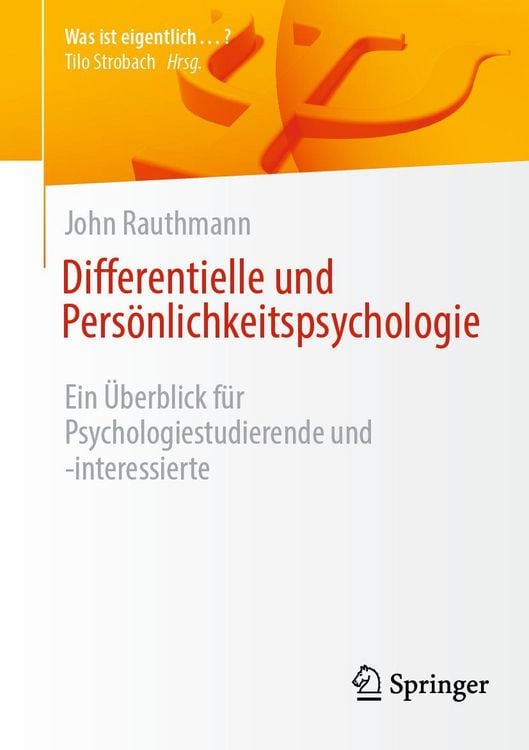 Produktbild: Differentielle und Pers&ouml;nlichkeitspsychologie