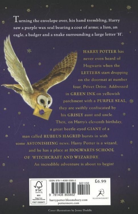 Produktbild: Harry Potter 1 and the Philosopher's Stone