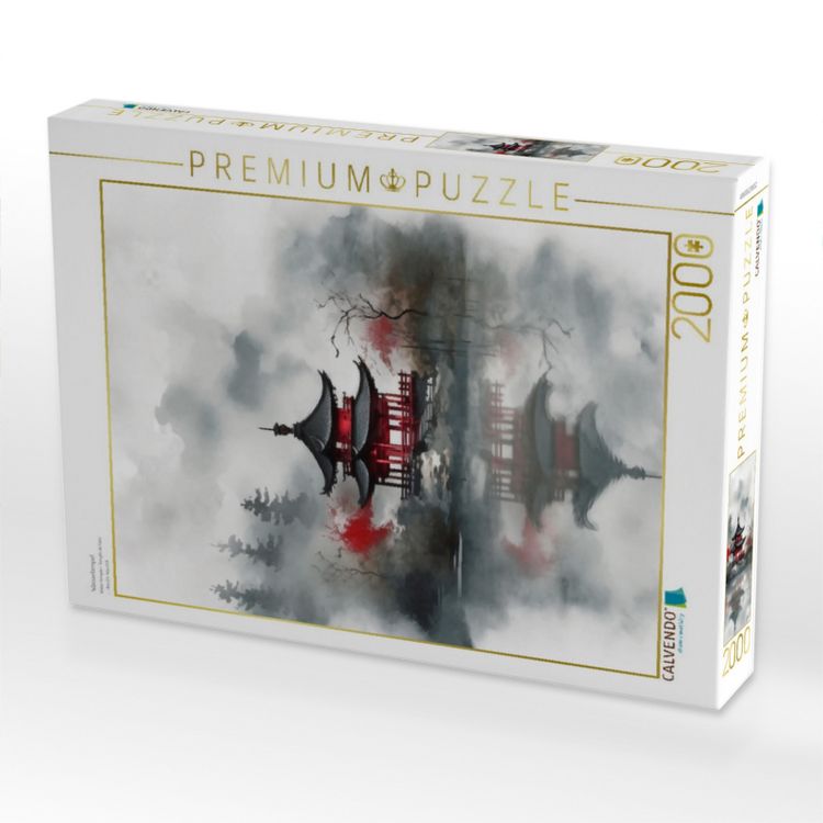 Produktbild: CALVENDO Puzzle Wassertempel | 2000 Teile Lege-Gr&ouml;&szlig;e 90x67cm Foto-Puzzle f&uuml;r gl&uuml;ckliche Stunden