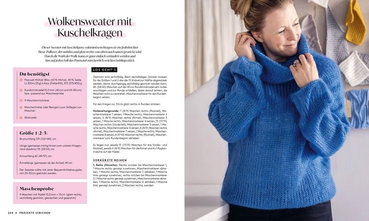 Produktbild: Meine gro&szlig;e Strickschule &ndash; Das Standardwerk von Maschenfein &ndash; mit praktischem Nadelma&szlig;