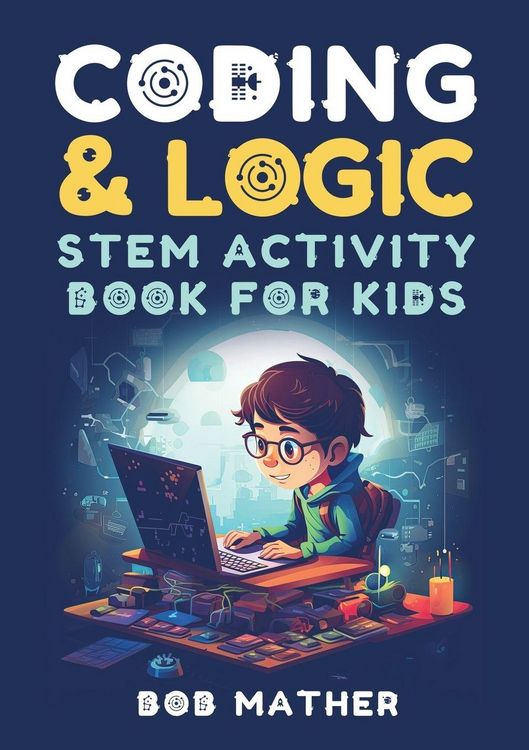 Produktbild: Coding & Logic STEM Activity Book for Kids