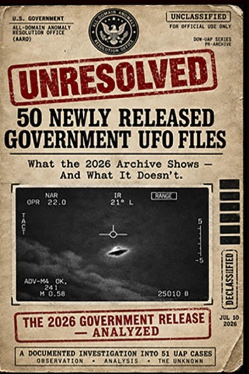 Produktbild: UNRESOLVED 51 Newly Released Government UFO Files