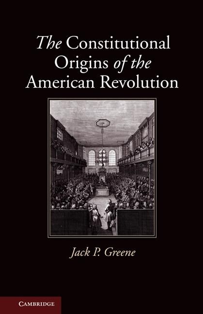 Produktbild: Constitutional Origins of the American Revolution