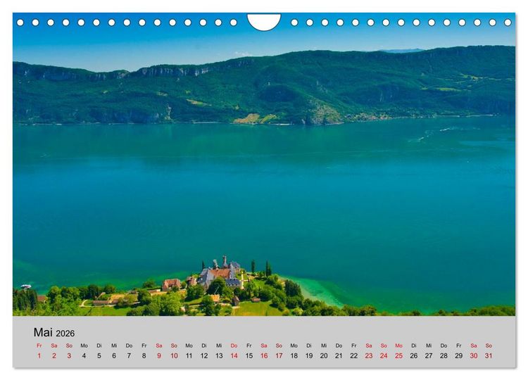 Produktbild: Streifzug durch Savoyen (Wandkalender 2026 DIN A4 quer), CALVENDO Monatskalender